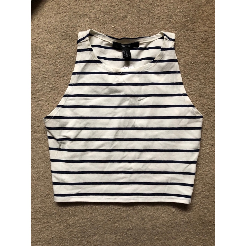 Forever 21 Cropped Top Tank NWT
